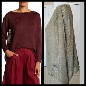 Lafayette 148 New York 100% Hemp Sweater